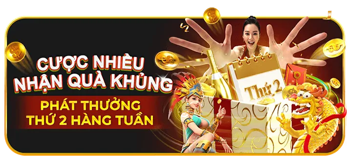 Khuyến mãi hàng ngày, hàng tuần tại rikvip